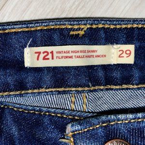 Levi's 721 Vintage Jeans